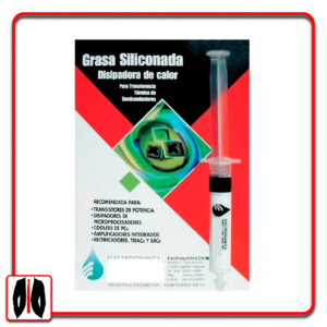 GRASA SILICONADA DELTA GS EN JERINGA 10CC BLANCA 0.41W/M.K