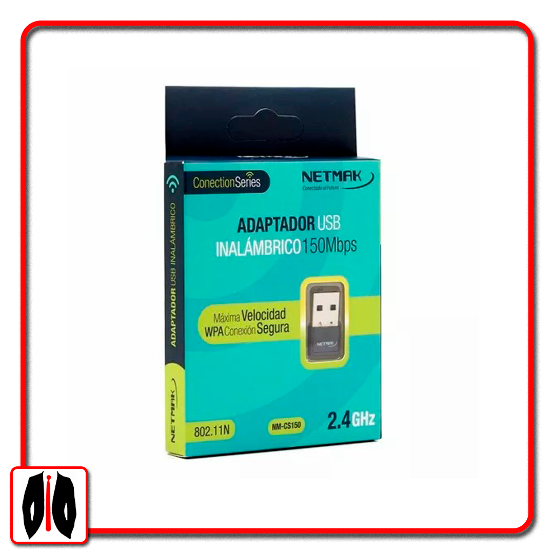 Adaptador de WiFi Netmak CS150 USB 2.0 - Imagen 2