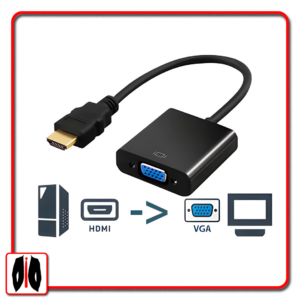 ADAPTADOR HDMI M A VGA H - NO ES BIDIRECCIONAL HASTA 1920X1080 - NO FUNCIONA EN CONSOLAS