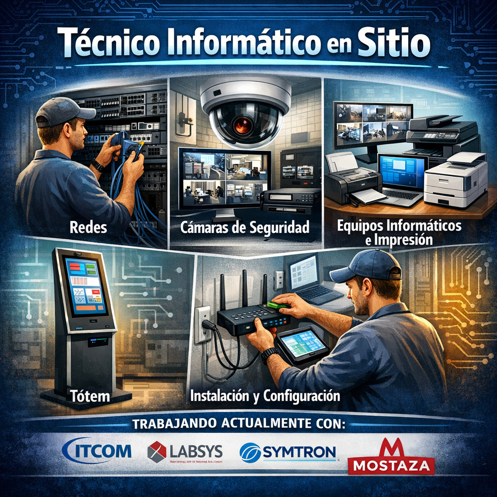Tecnico Informatico en Sitio