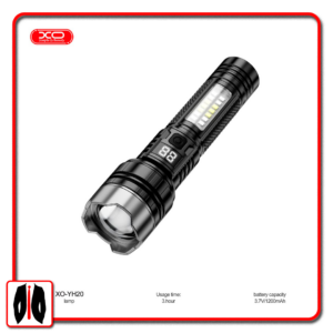 LINTERNA LED RECARGABLE CON ZOOM TELESCOPICO XO-YH20